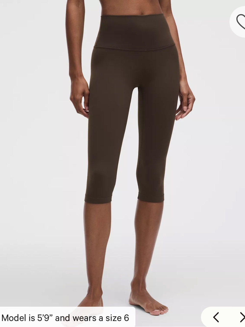 lululemon Align High-Rise Crop 17"